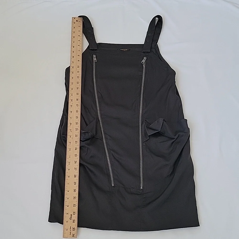 Guess Modern Gray Women's Dress Size S/M Silk Cotton Adjustable straps - Picture 8 of 13